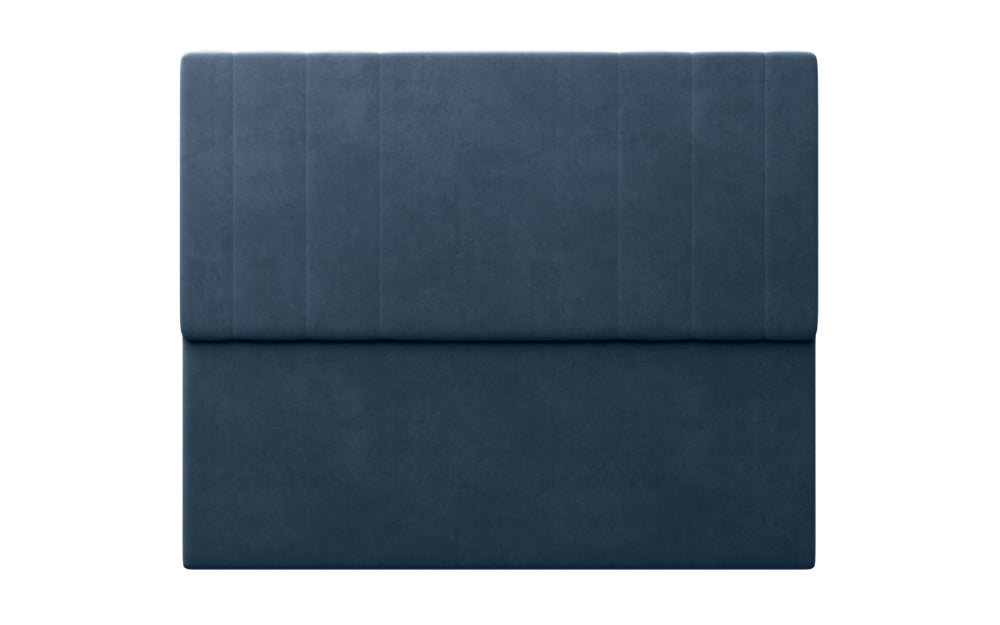 York Headboard 48" High in Plush Velvet Indigo