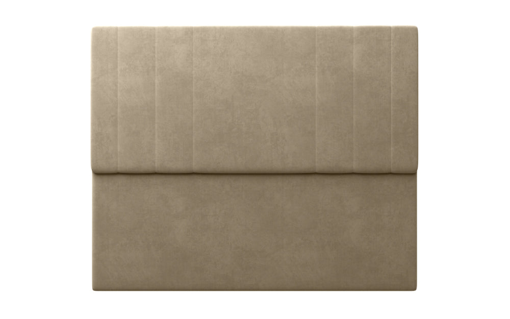 York Headboard 48" High in Plush Velvet Platinum