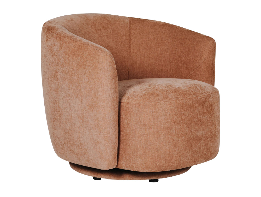 Bryn Swivel Accent Chair Umber