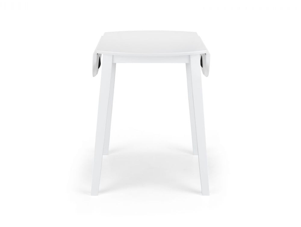 Burren Dropleaf Table White 4