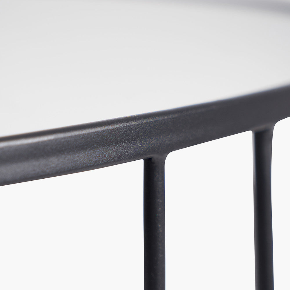 Callie Hall Console Table Top Edge Detail
