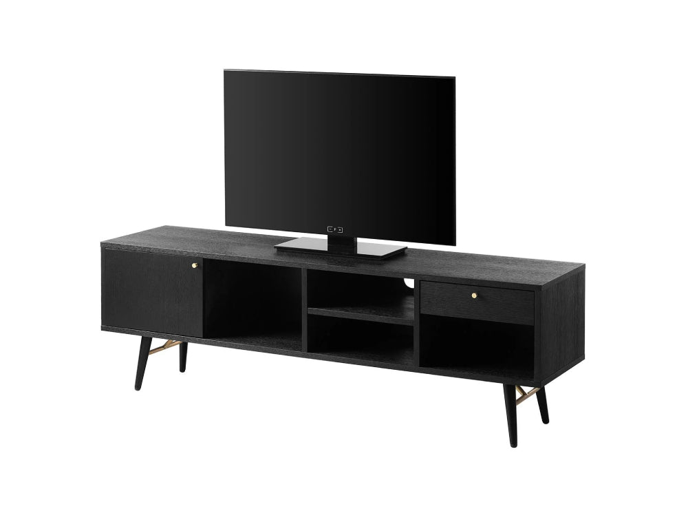 Casa Large Media Unit Black and Copper 3