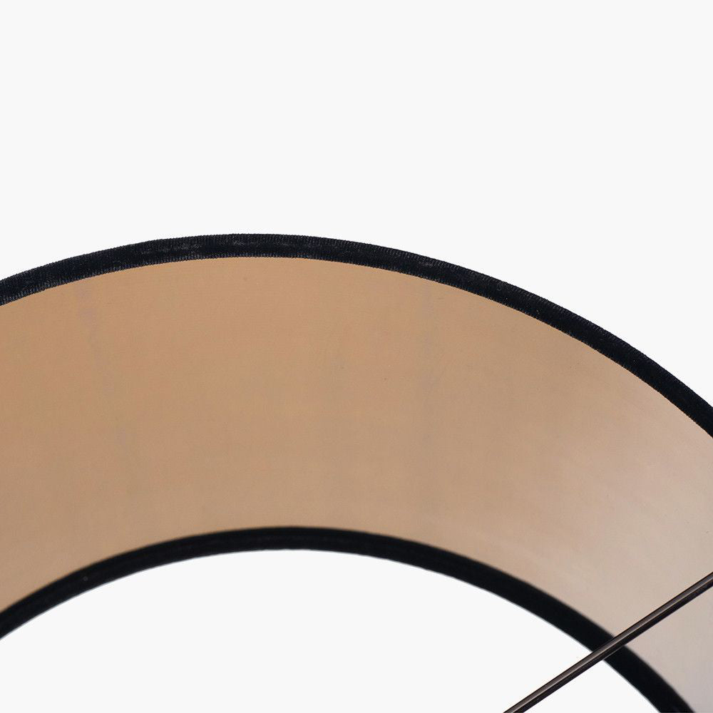 Ceiling Cyliner Shade Black Detail