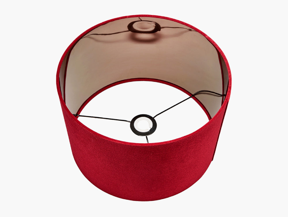 Ceiling Cyliner Shade Red 2