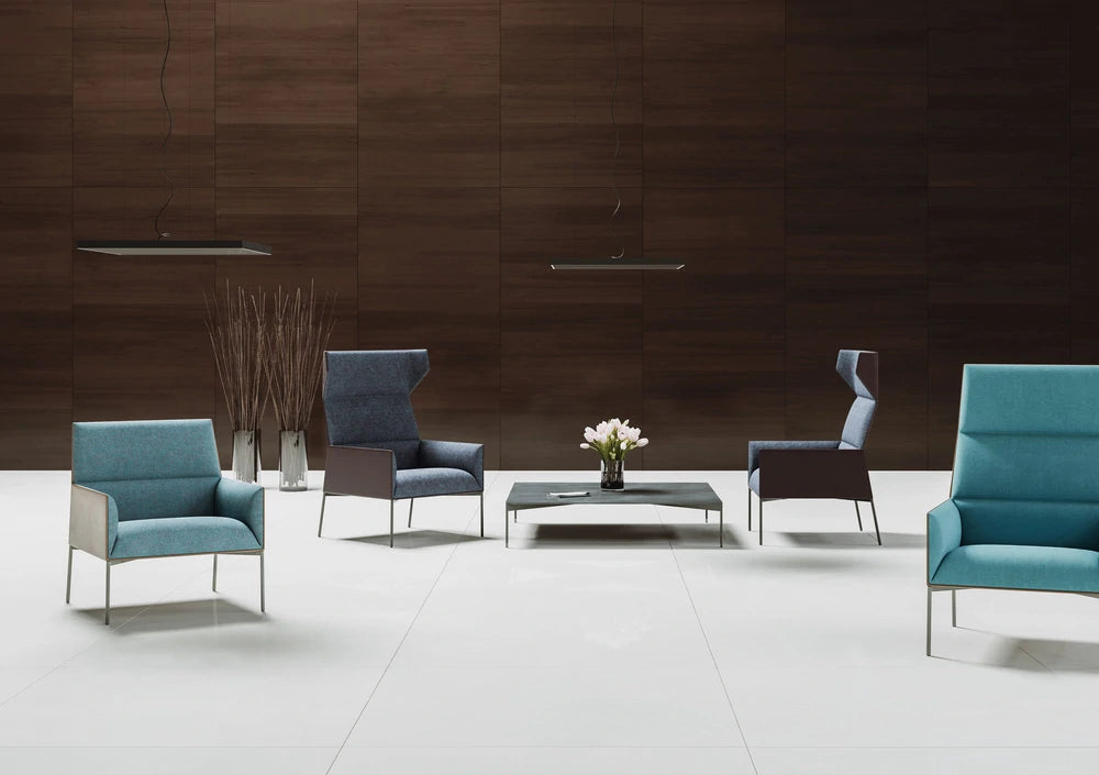 Chic Air C20Hw Low Backrest Chair With Wooden Legs And Armrests 5