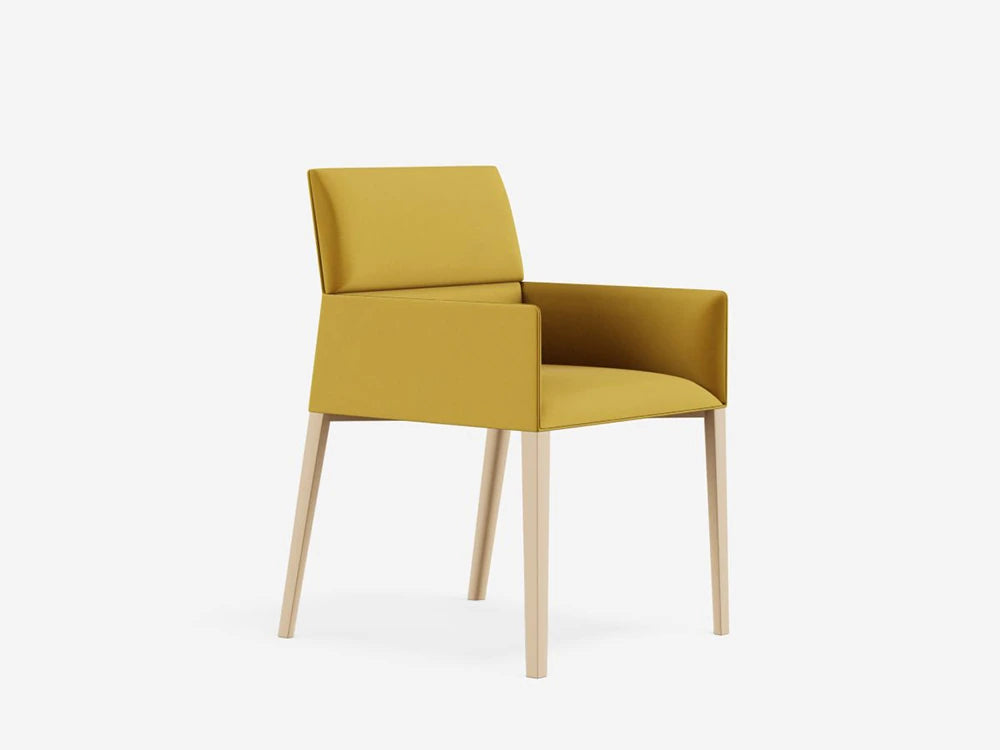 Chic Air C20Hw Low Backrest Chair With Wooden Legs And Armrests Pro Chicairc20Hw H6 Ev 18 Ev 18 Tg