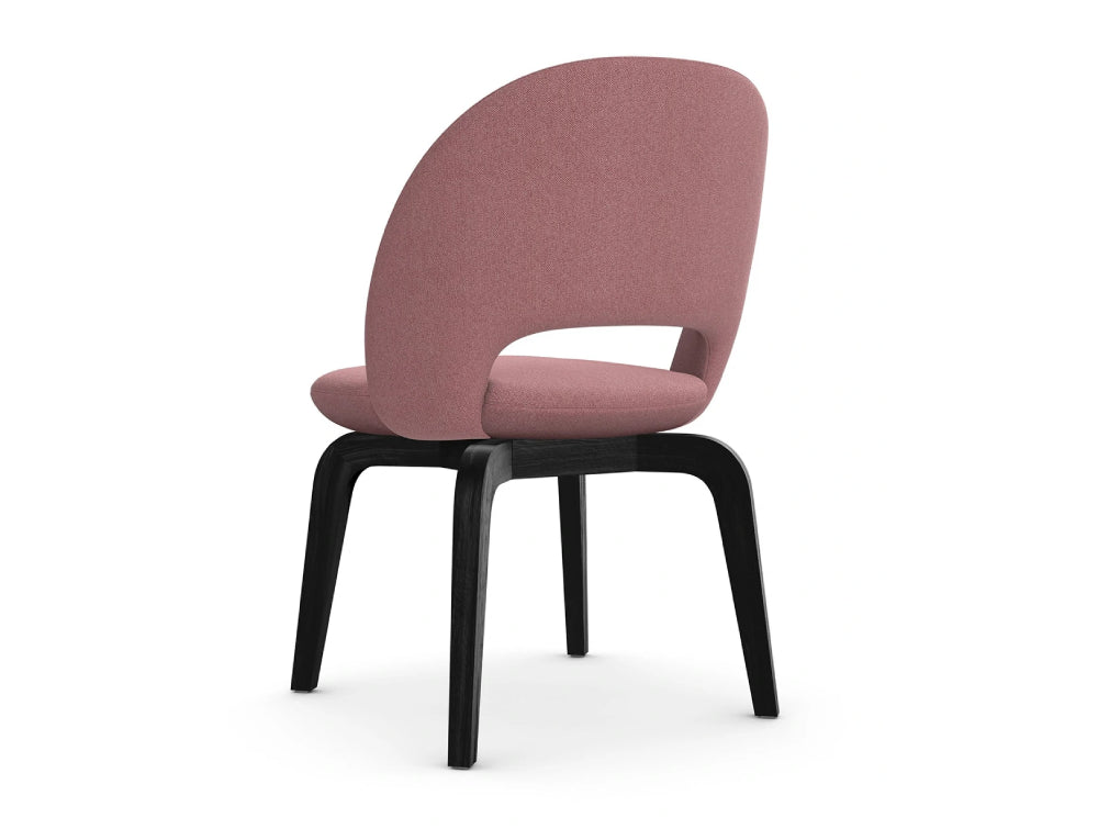 Core Visitor Chair with 4 Leg Wooden Frame Base 4