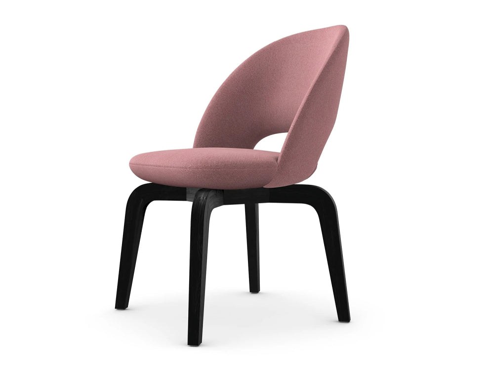 Core Visitor Chair with 4 Leg Wooden Frame Base 5