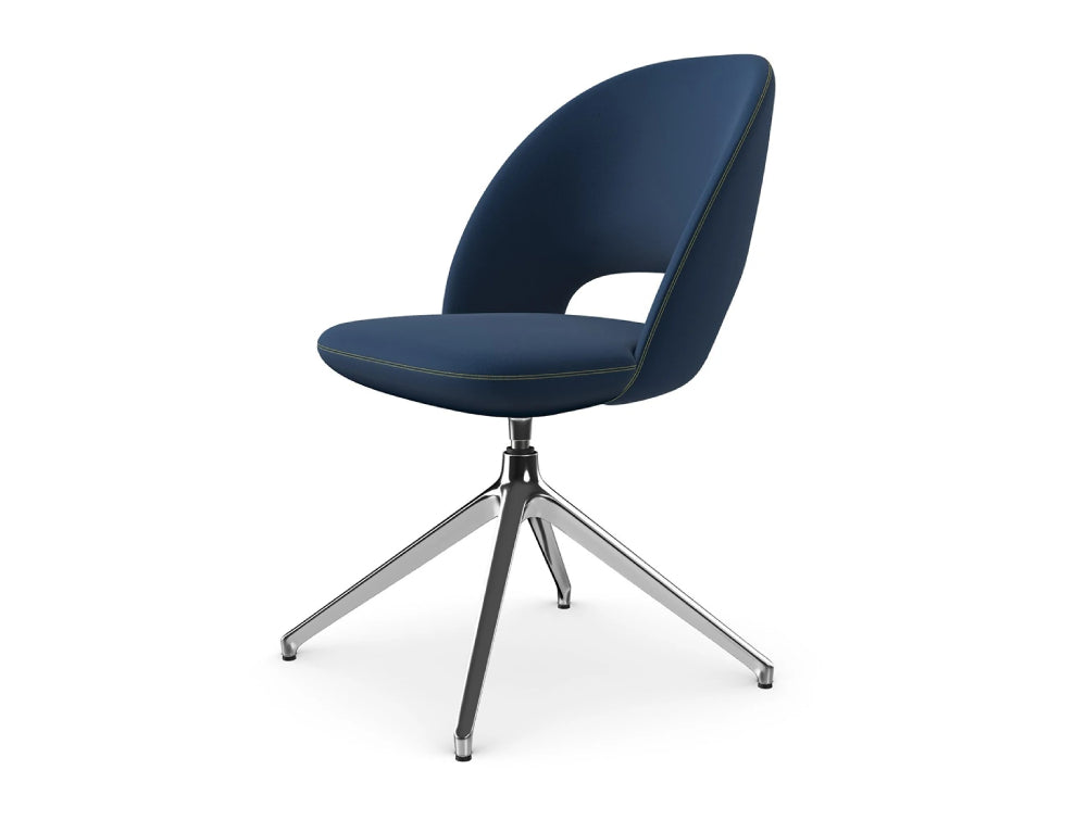 Core Visitor Chair with 4 Star Swivel Base 3