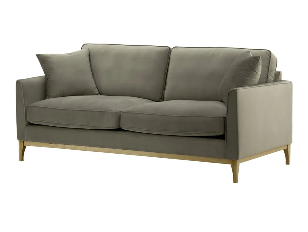 Dalton 3 Seater Sofa - Elephant and Wax Black