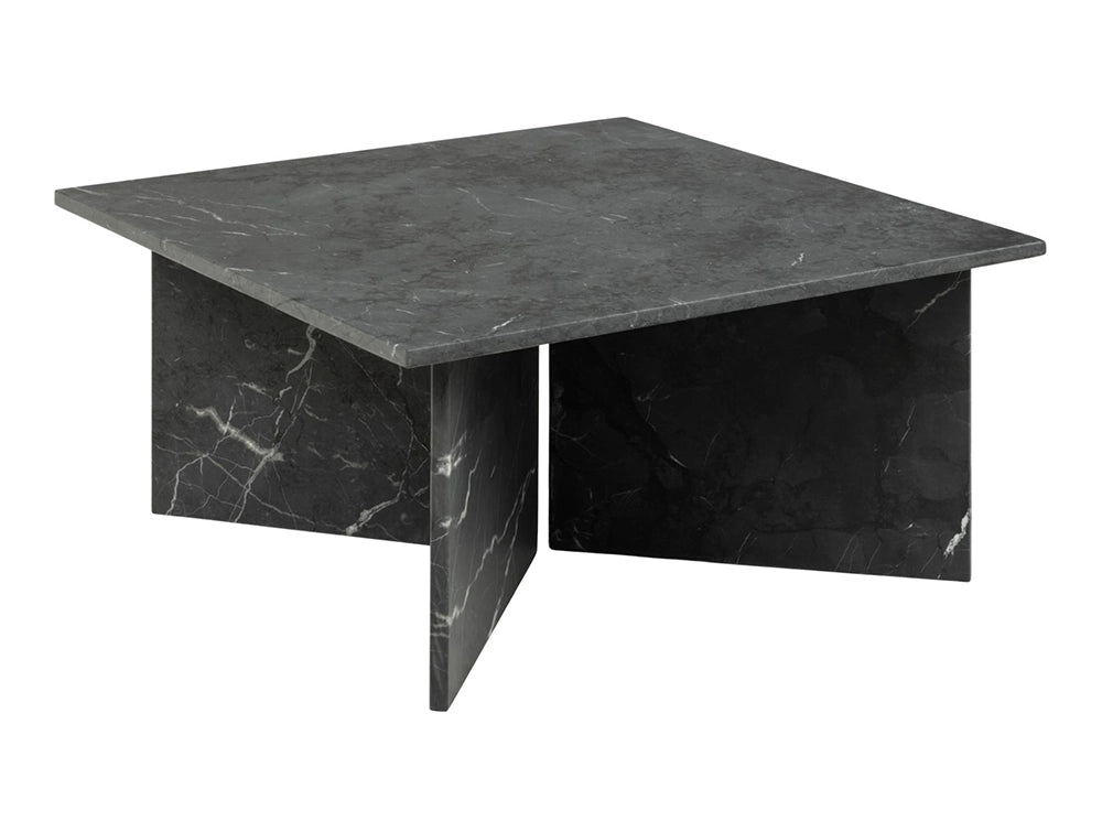 Diego Coffee Table Matte Brown Lacquered