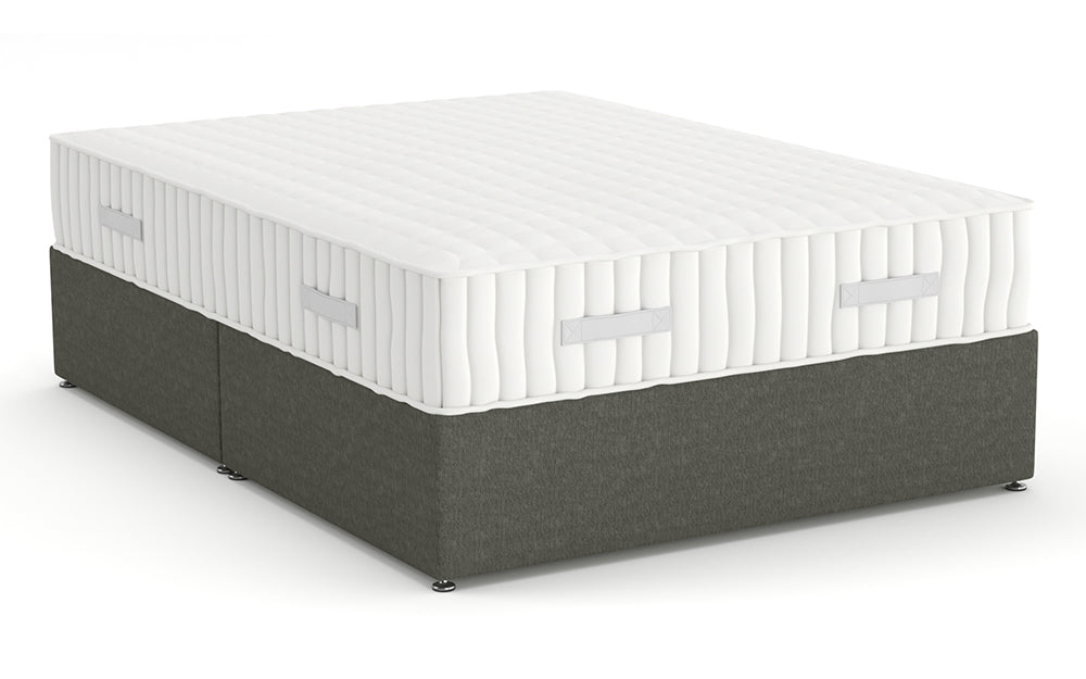 Divan Bed 4'6" Double in Graceland Pewter