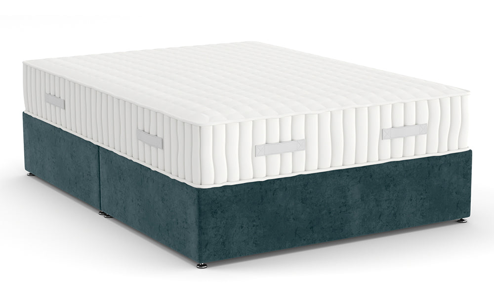 Divan Bed 4'6" Double in Marble Sky