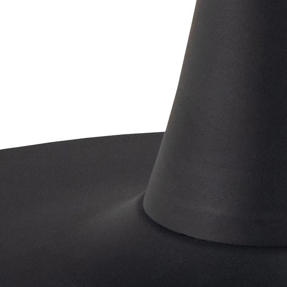 Dune Square Dining Table Black Base Detail