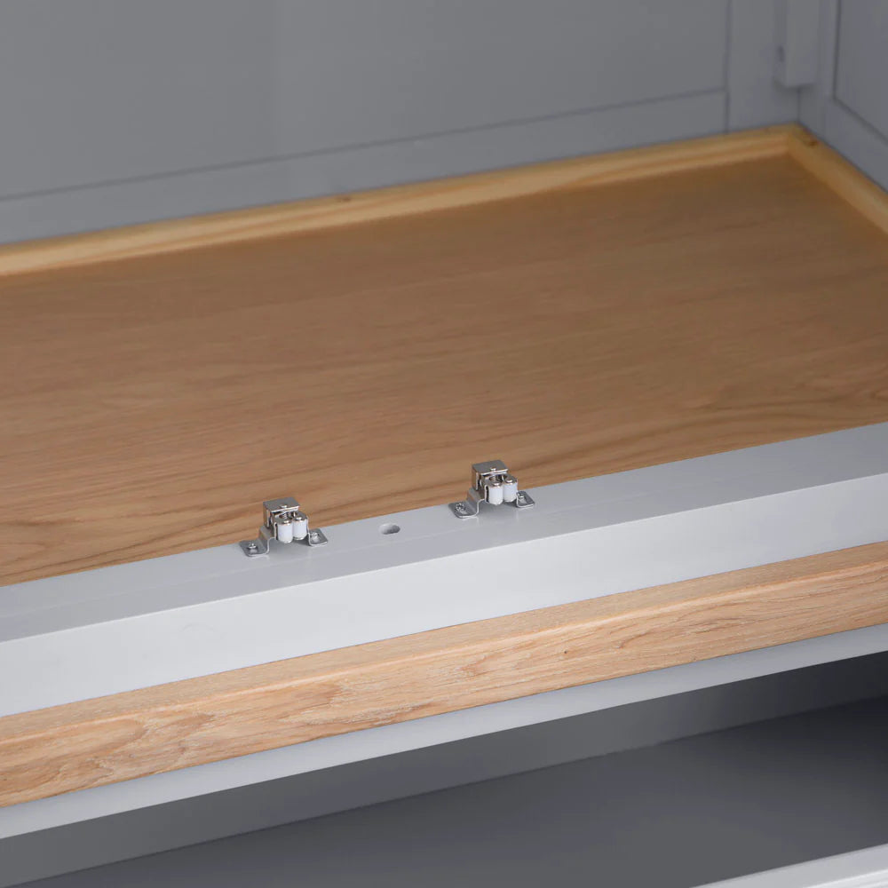 Elias 2 Door Wardrobe Grey Detail