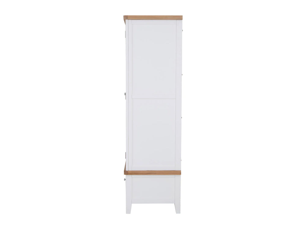 Elias 3 Door Wardrobe White 4