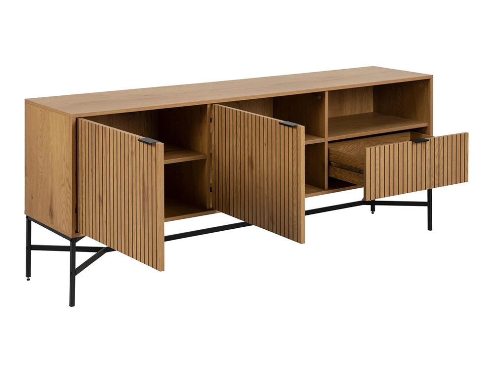 Ella Large Sideboard Matte Oak 3