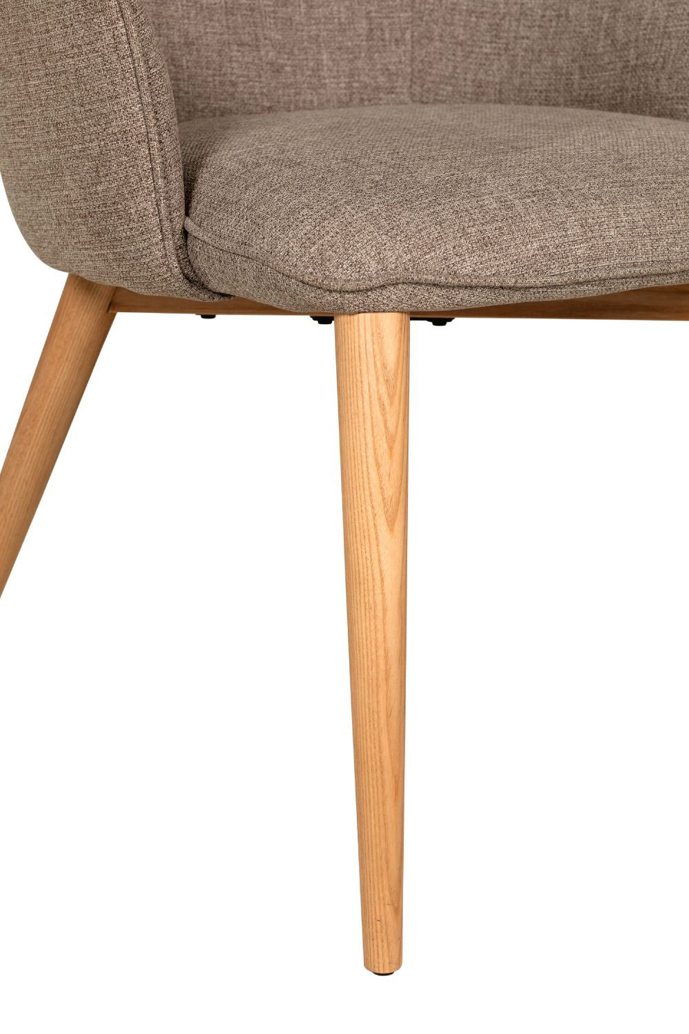 Estrid Dining Chair Latte Leg Detail