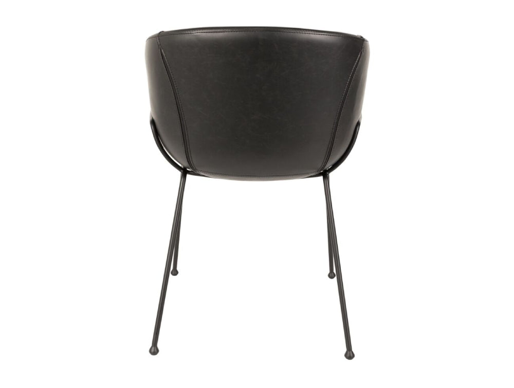 Fallon Dining Chair Black 4