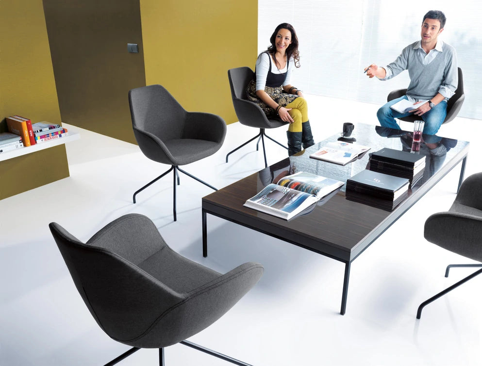 Fan 2 Seat Sofa With Cantilever Legs Model 20V 11
