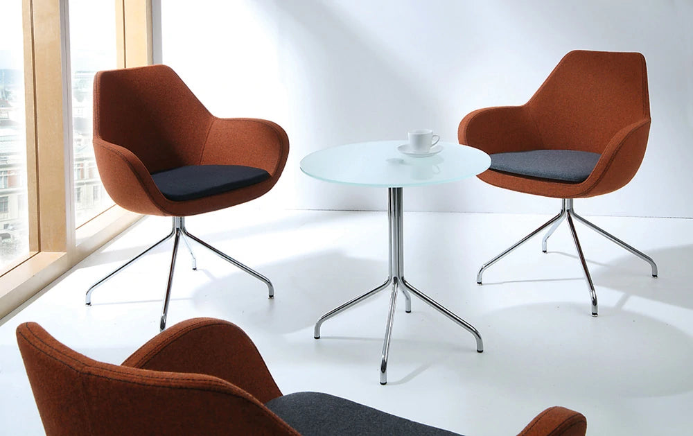 Fan 2 Seat Sofa With Cantilever Legs Model 20V 2