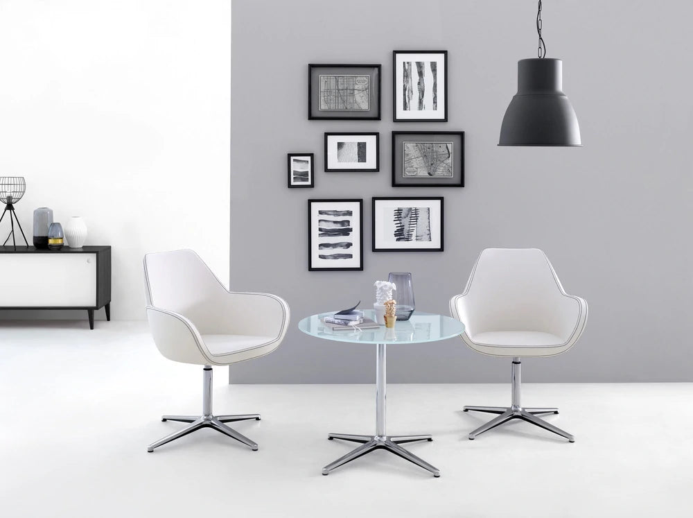 Fan 2 Seat Sofa With Cantilever Legs Model 20V 6