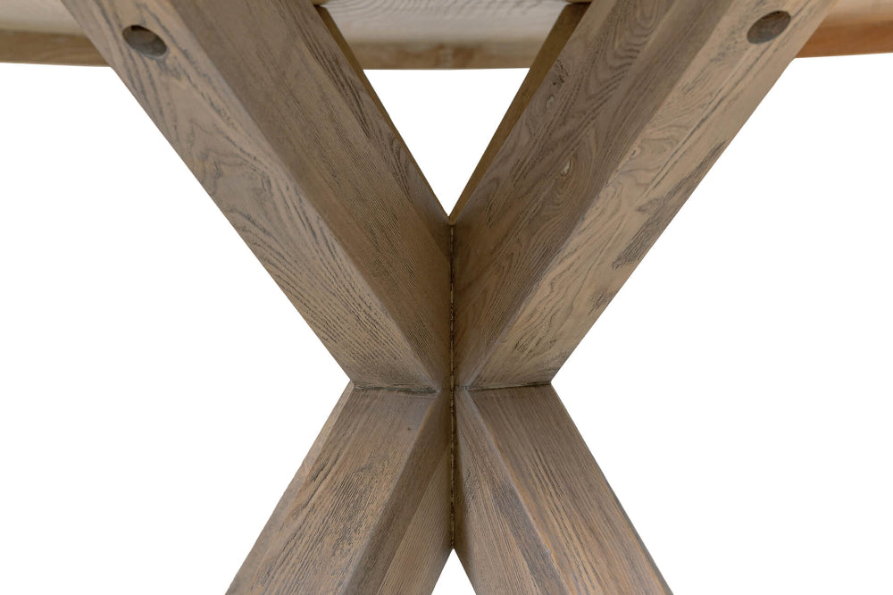 Florence Oval Dining Table Leg Detail 2