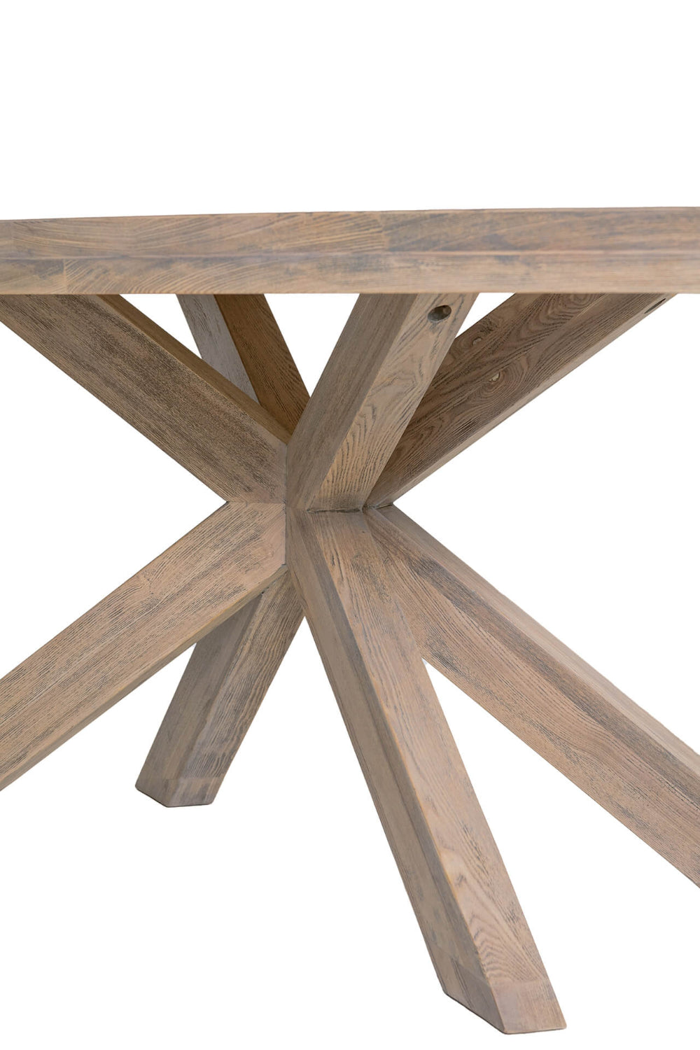 Florence Oval Dining Table Leg Detail