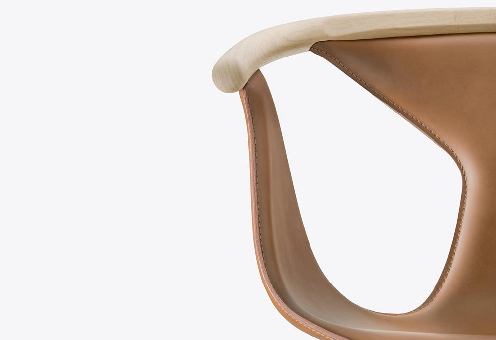 Fox Dining Chair with Armrests Detail