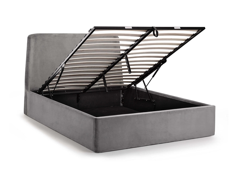 Fred Storage Ottoman Bed Grey 2