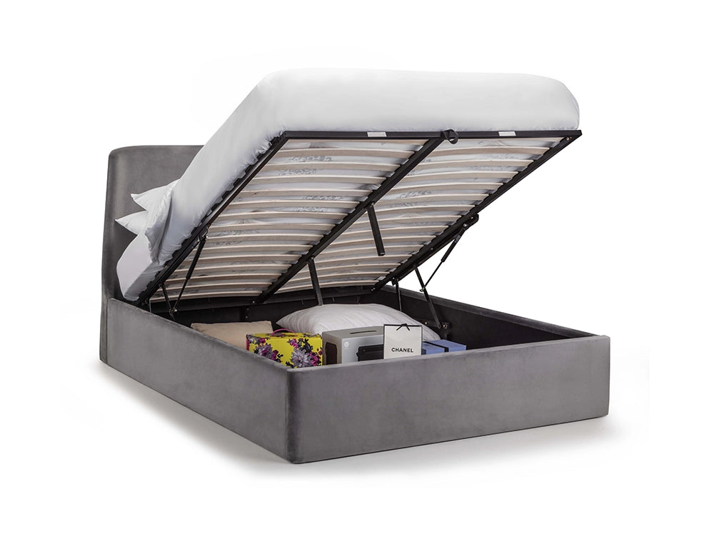 Fred Storage Ottoman Bed Grey 3