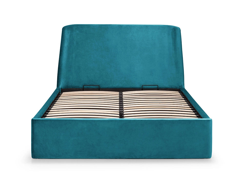 Fred Storage Ottoman Bed Teal 4