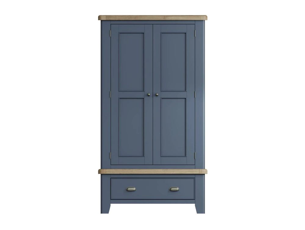 Hadley 2 Door Wardrobe Blue 3