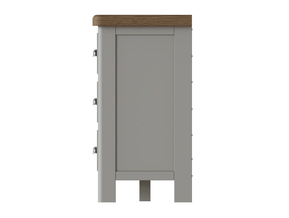 Hadley 6 Drawer Chest Grey 4