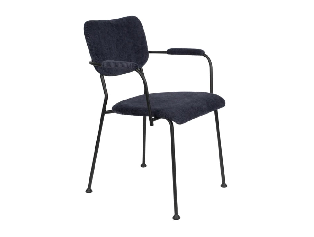 Halle Dining Chair Dark Blue