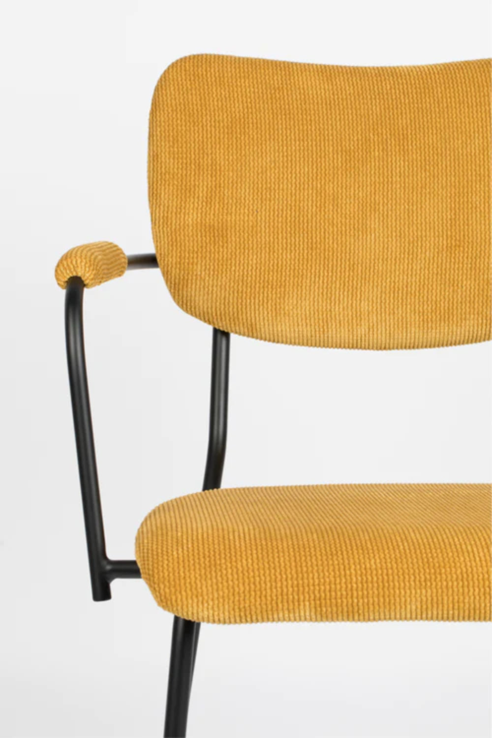 Halle Dining Chair Ocher Backrest Detail
