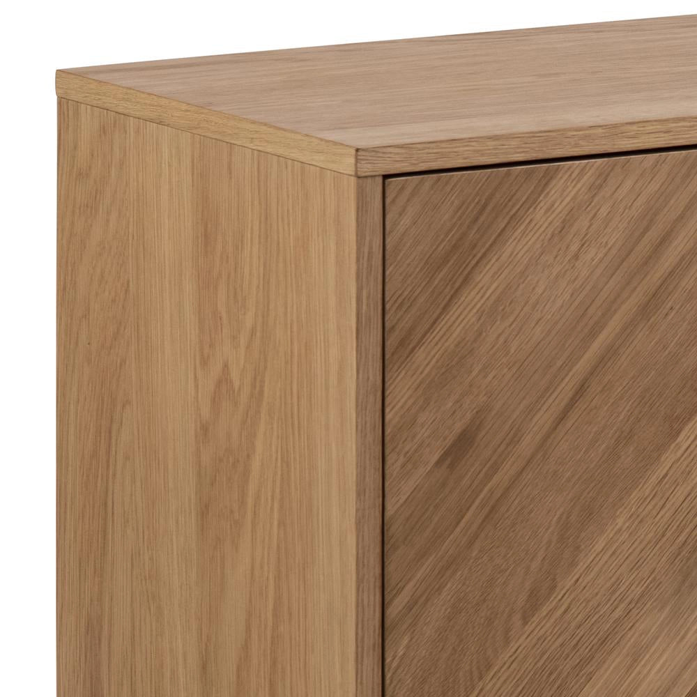 Hamilton Sideboard Oak Corner Detail