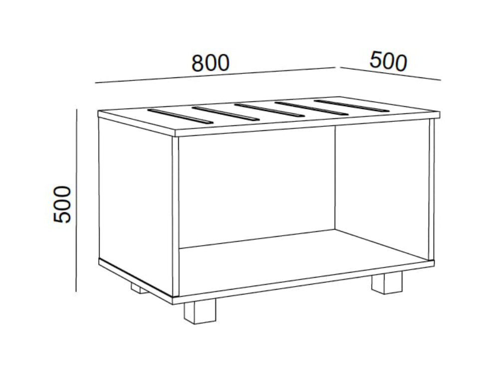 Hotel Dream Wooden Luggage Bench Dimensions