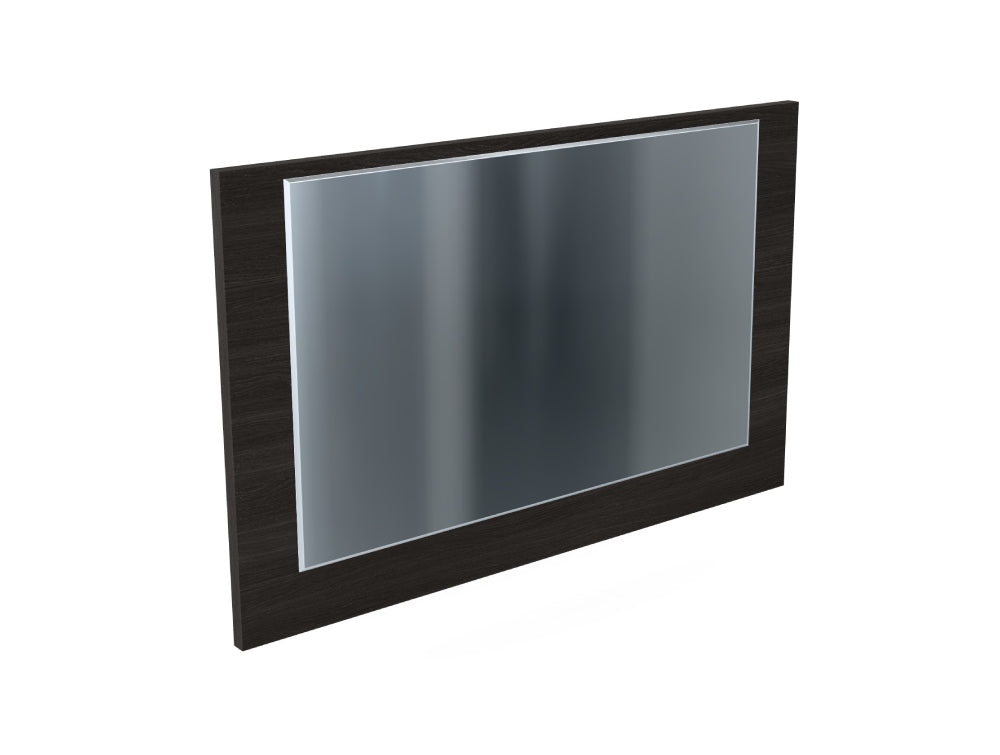 Hotel Luna Rectangular Mirror with Wooden Frame