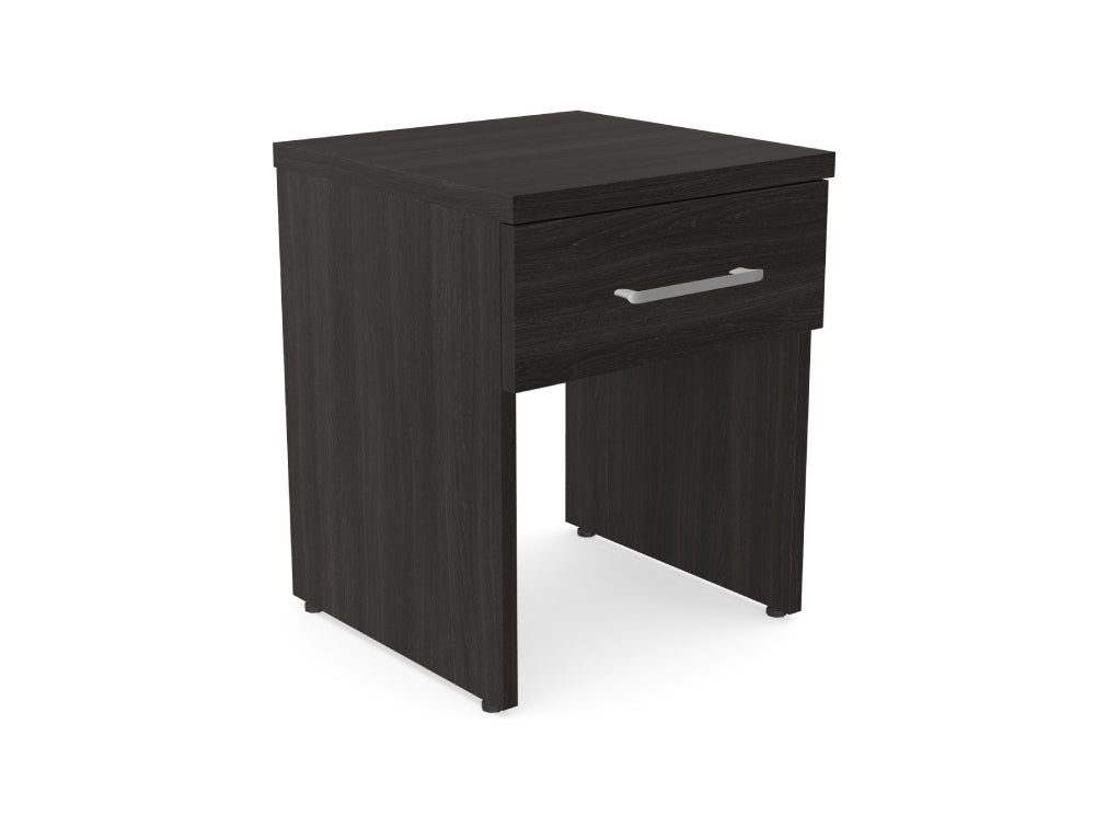Hotel Luna Wooden Night Stand with 1 Storage Drawer