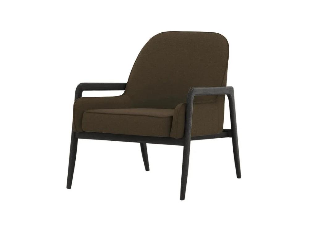 Hugo Armchair - Brown and Black