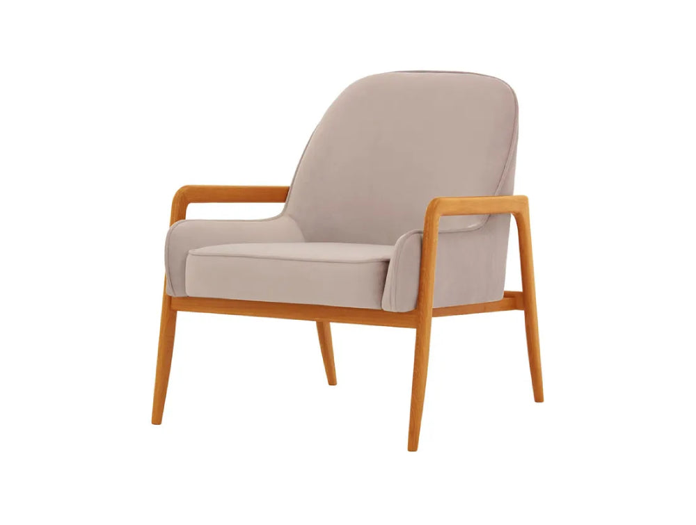 Hugo Armchair - Lilac and Aveo