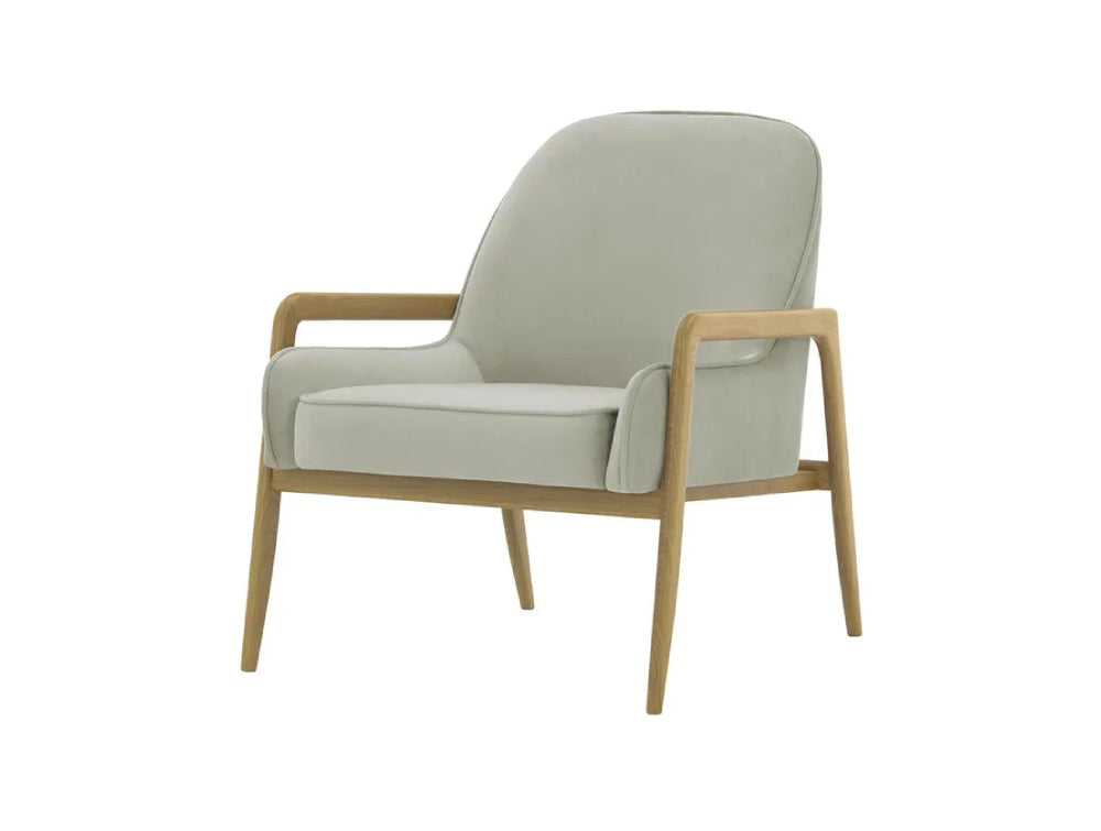 Hugo Armchair - Silver and Wax Black