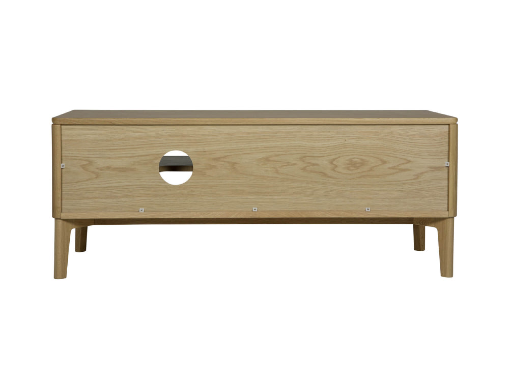 Hunter Media Unit Natural Oak 3