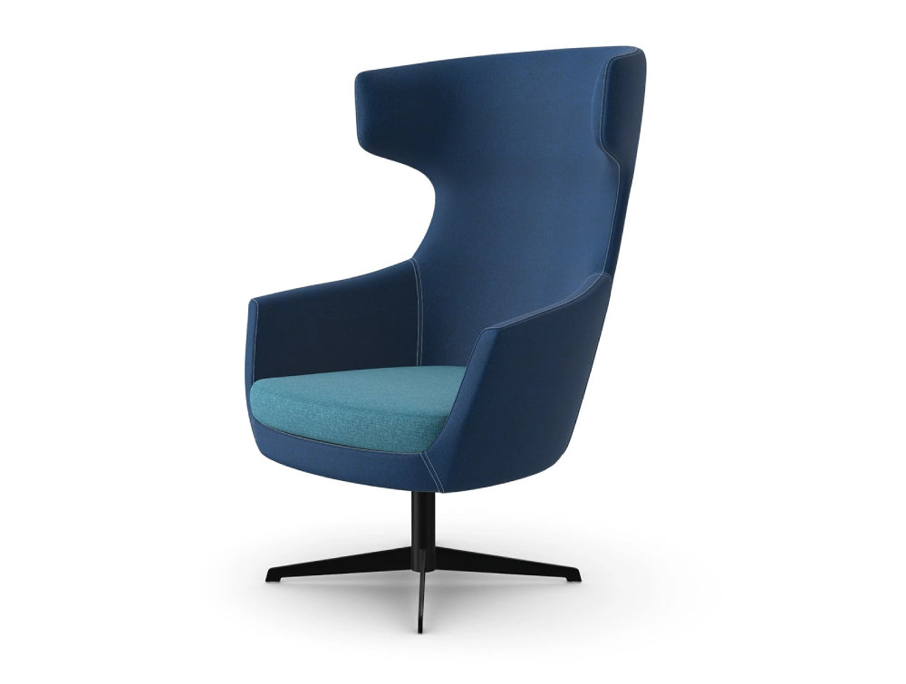 Ikon Lounge Chair Swivel 4 Star Base 2