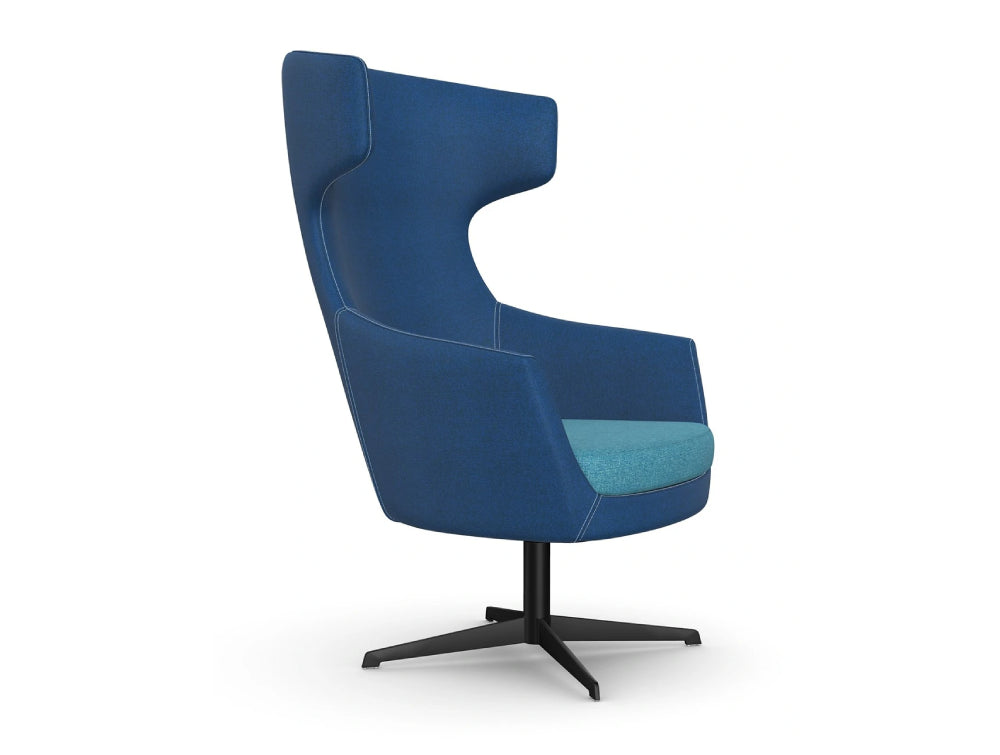 Ikon Lounge Chair Swivel 4 Star Base 4