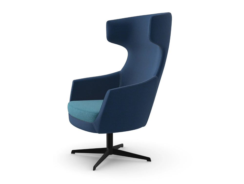 Ikon Lounge Chair Swivel 4 Star Base 7