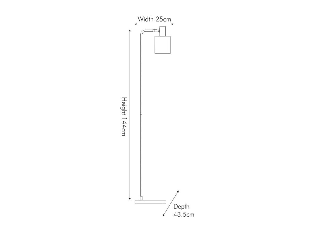 Indy Floor Lamp Detail