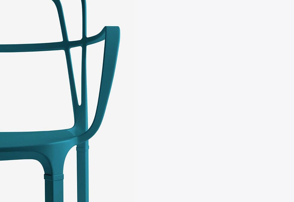 Intrigo Dining Chair with Armrests Detail