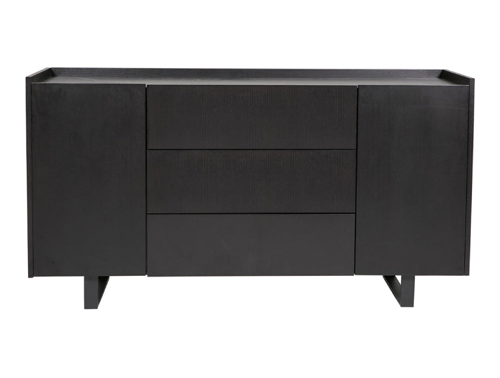 Ira 3 Drawer 2 Door Sideboard 2